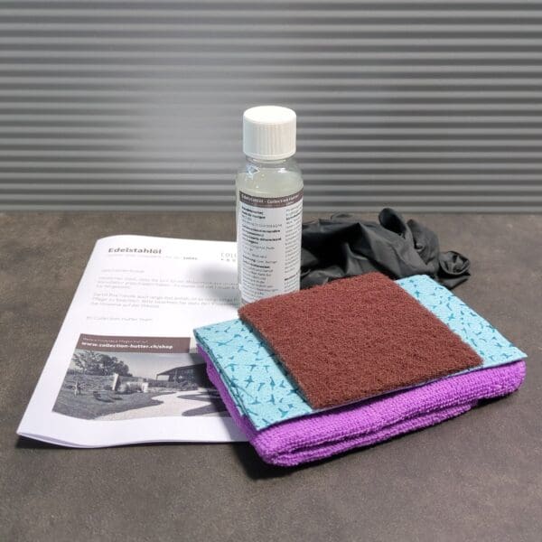 Spezialpflege für Edelstahl